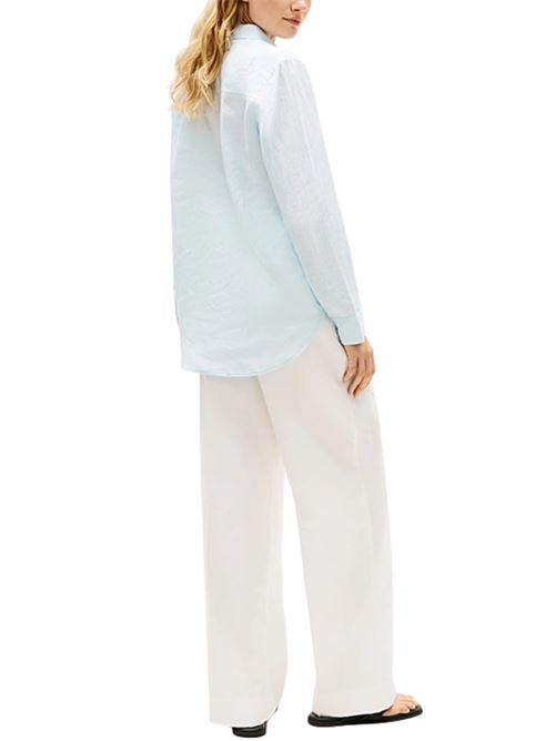Camicia in lino relaxed fit Tommy Hilfiger | WW0WW44679CYR